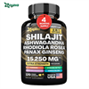 АШВАГАНДА SHILAJIT ASHWAGANDHA PANAX GINSENG, 120 КАПСУЛ