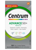 МУЛЬТИВИТАМИННЫЙ КОМПЛЕКС ДЛЯ ВЗРОСЛЫХ CENTRUM ADVANCE 50 PLUS ПОСЛЕ 50 ЛЕТ (100 ТАБ)
