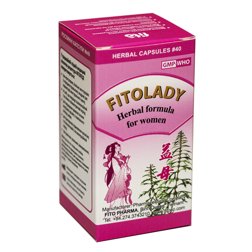 ФИТОЛЕДИ FITO – РАСТИТЕЛЬНАЯ ФОРМУЛА ДЛЯ ЖЕНЩИН, 400 КАПСУЛ